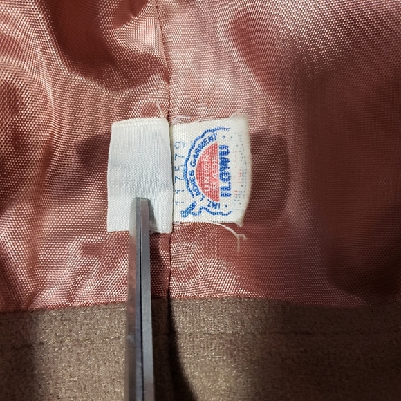 Vintage All Seasons Faux Suede Jacket Sz Medium ? Removable Liner Winter Coat - Picture 11 of 16